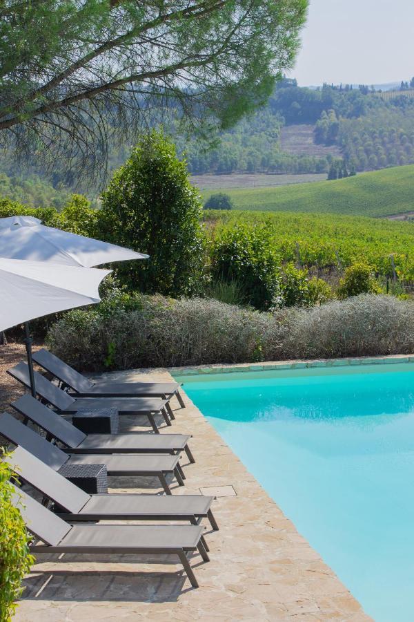 Villa Tre Colli - In The Heart Of Tuscany Чертальдо Экстерьер фото