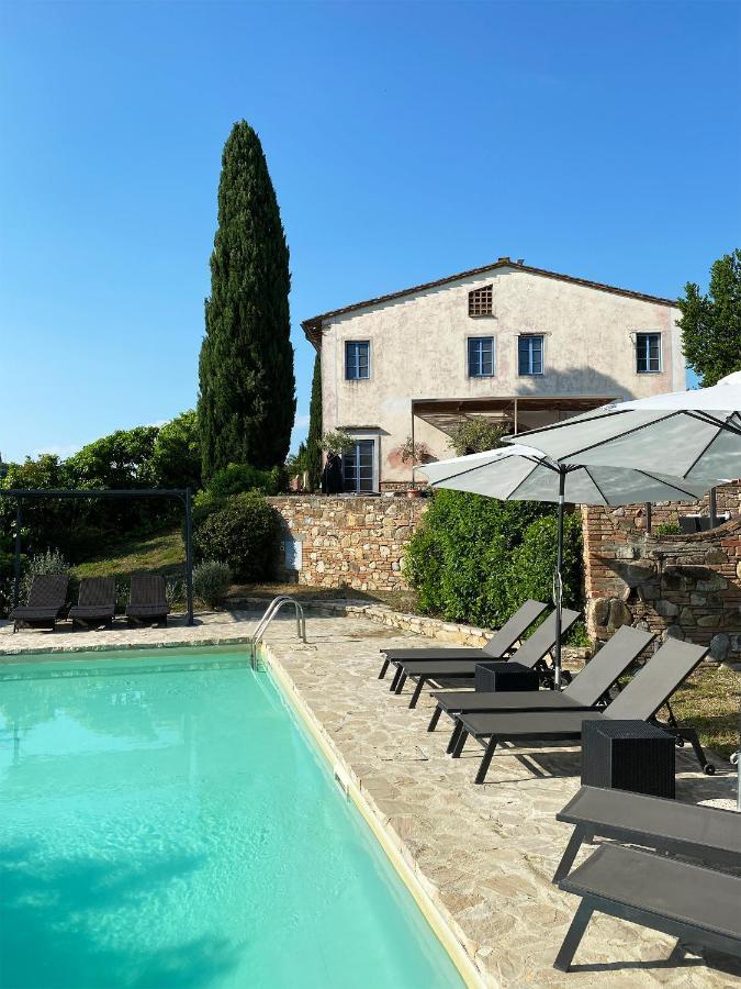 Villa Tre Colli - In The Heart Of Tuscany Чертальдо Экстерьер фото